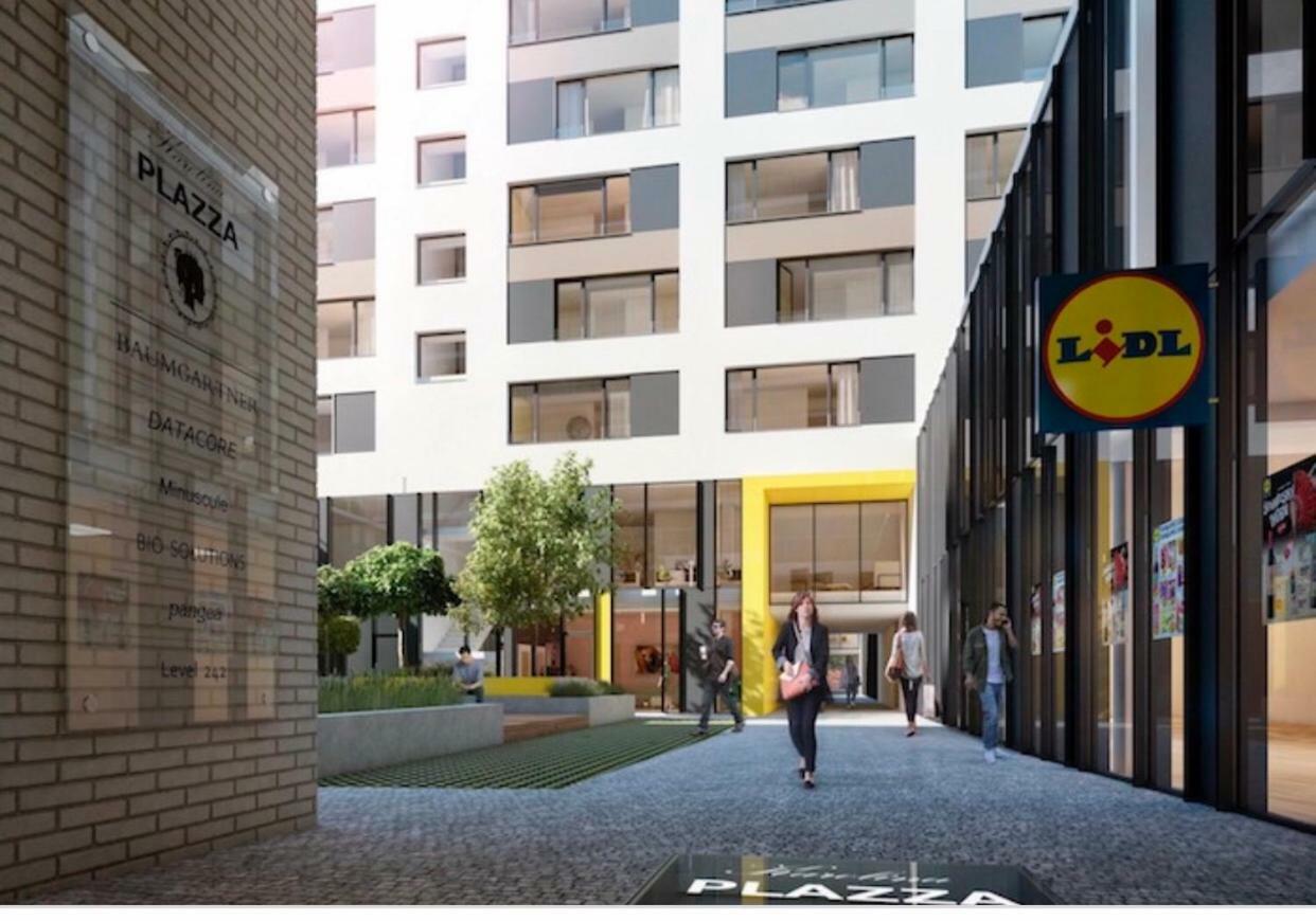 Free Parking In Garage Karolina Plazza, New Cosy Studio With All You Need Prága Kültér fotó